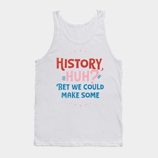 History Huh? Red White and Royal Blue Tank Top